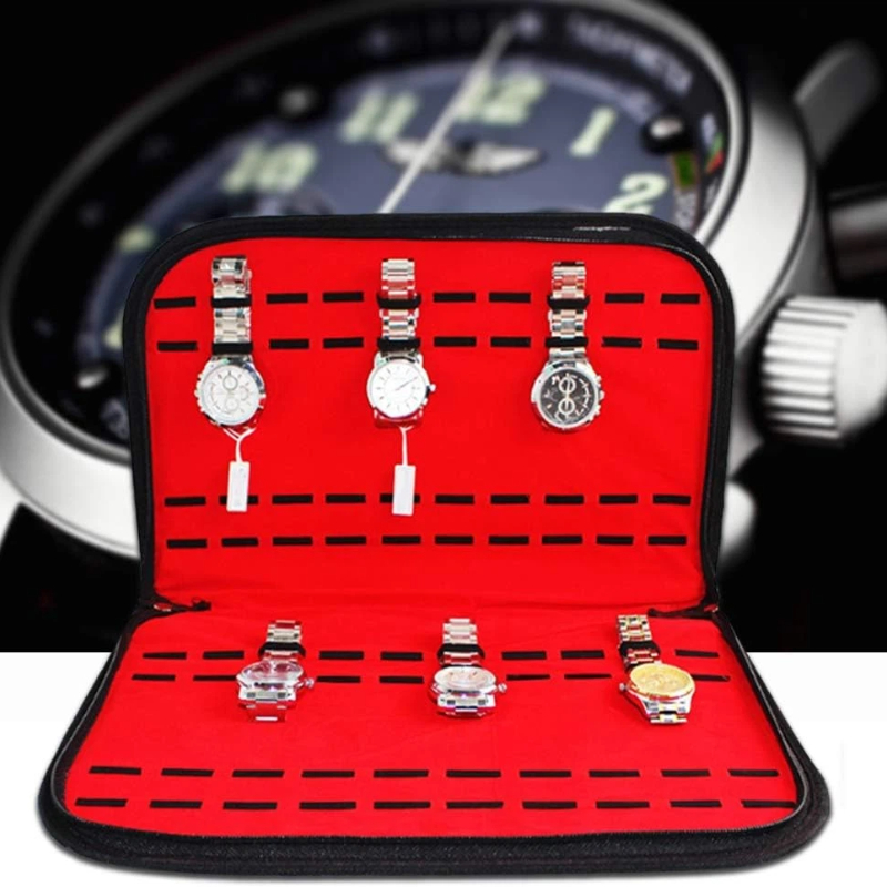 Jewelry With Watches - 20 Slots Watch Storage Bag Convenient