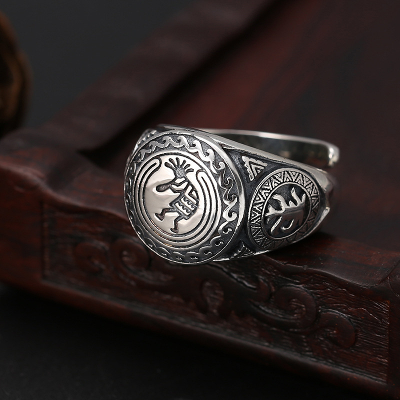 Sterling Silver Ring - Factory wholesale S925 sterling silver ornament