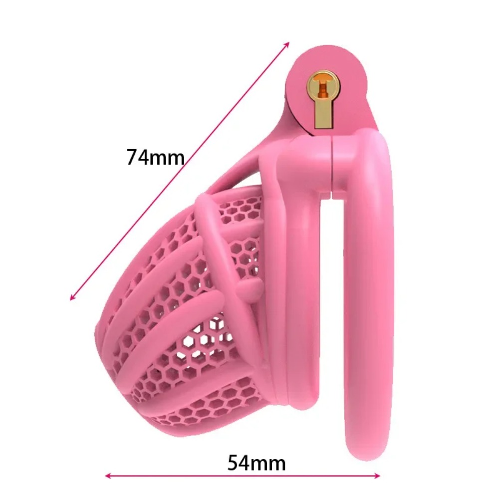 New Male Chastity Cage Device  - Couple Ring Set 评论和价格