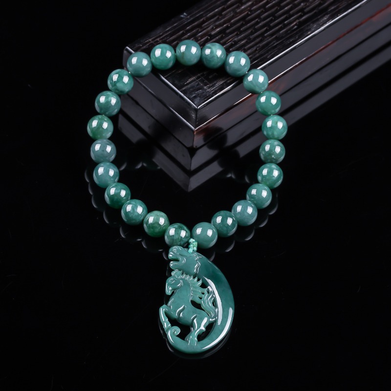 Natural Jadeite Blue Water Zod - Jewelry & Watches Sp Z Oo Opinie 评论和价格
