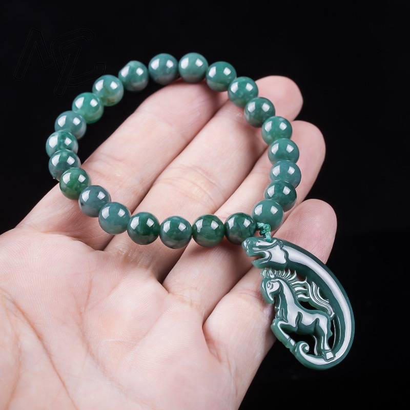 Natural Jadeite Blue Water Zod - Jewelry & Watches Sp Z Oo Opinie 评论和价格