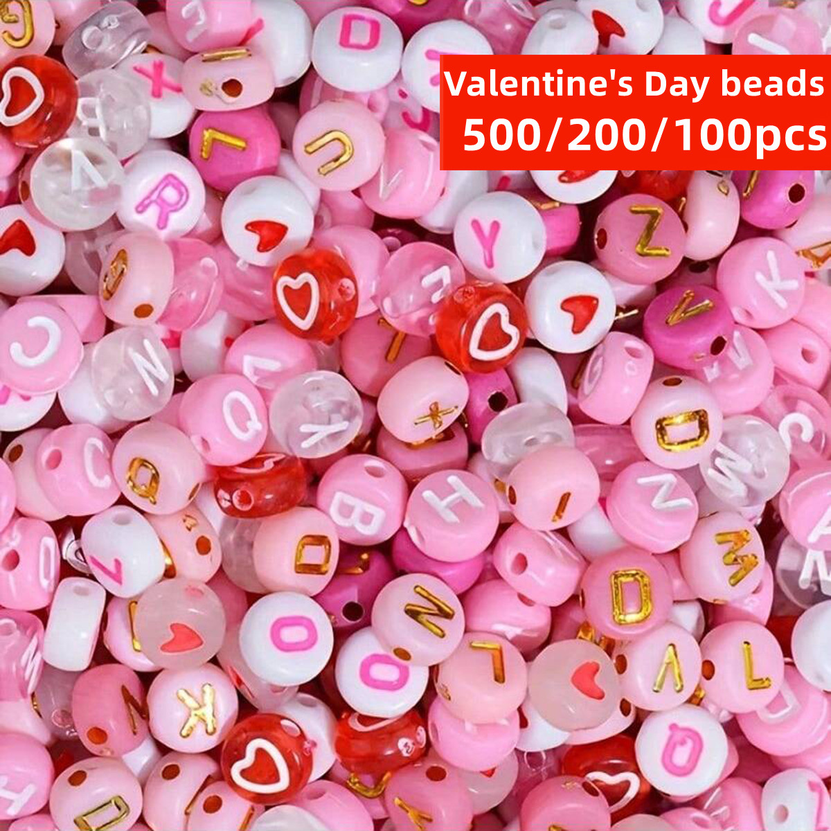 500/200/100pcs 7mm Random Styl - Jewelry Quotes 评论和价格
