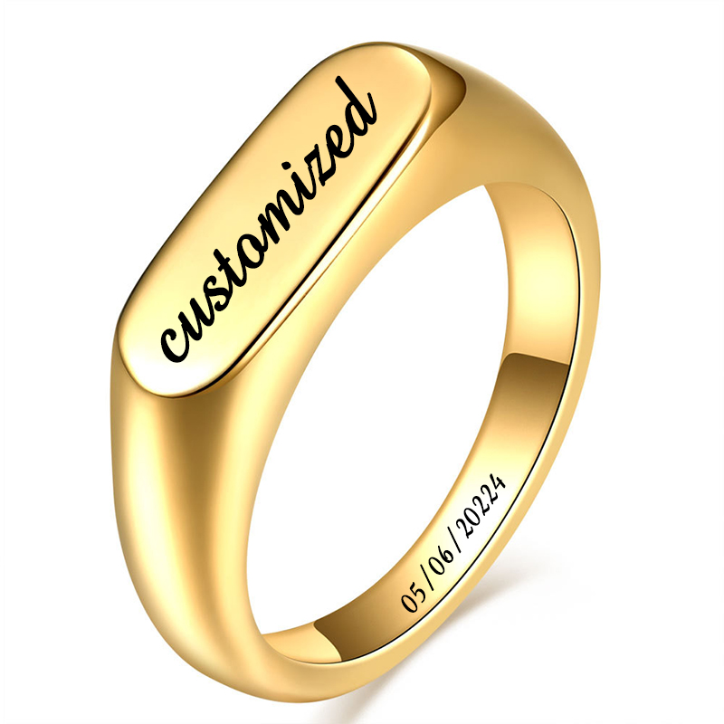 Customizable Stainless Steel S - Couple Ring Set 评论和价格