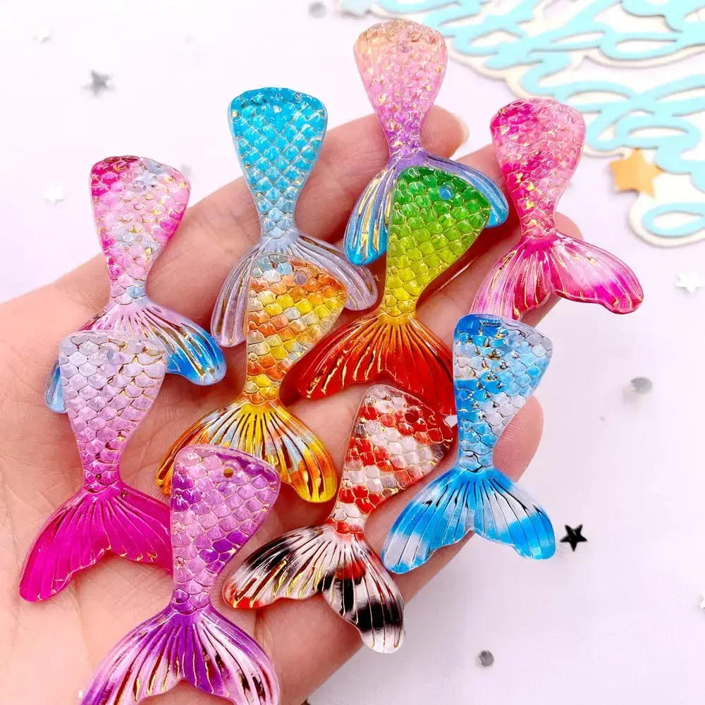 10pcs Glitter Colorful Resin M - Paradise Jewelry & Watches Dolphin Mall 评论和价格