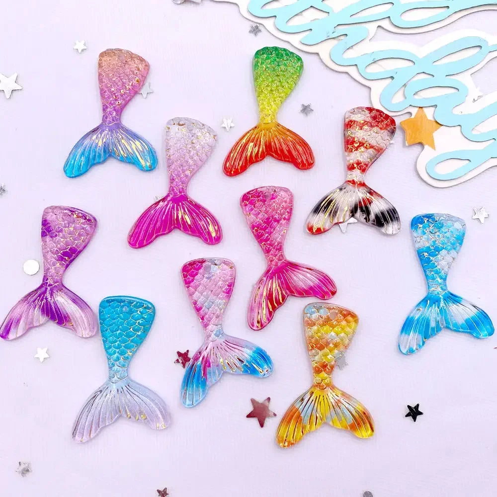 10pcs Glitter Colorful Resin M - Paradise Jewelry & Watches Dolphin Mall 评论和价格