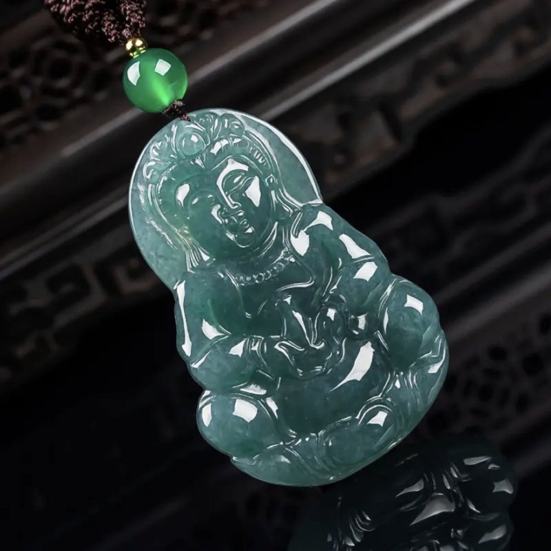 Genuine A-grade Guanyin Buddha - Jewelry & Watches Sp Z Oo Opinie 评论和价格