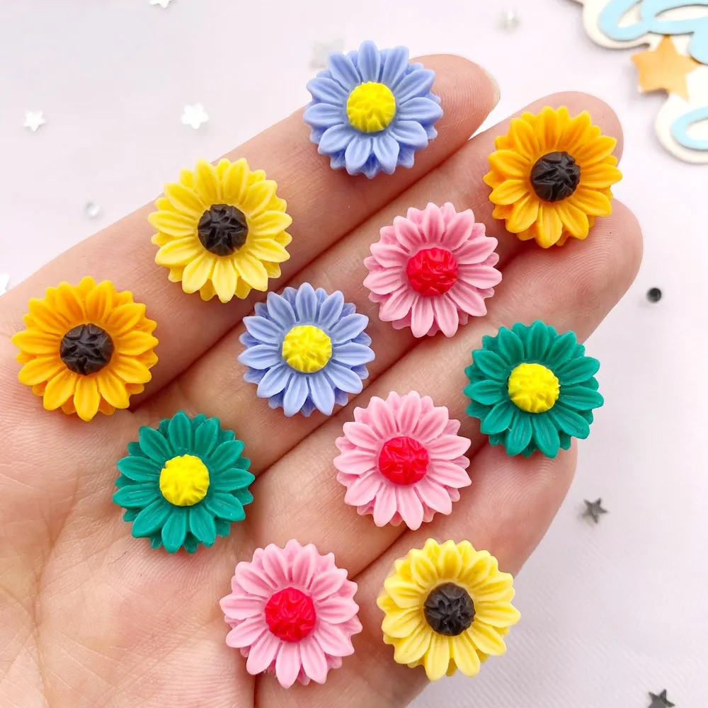 30Pcs Resin Colorful 15mm Sunf - Paradise Jewelry & Watches Dolphin Mall 评论和价格
