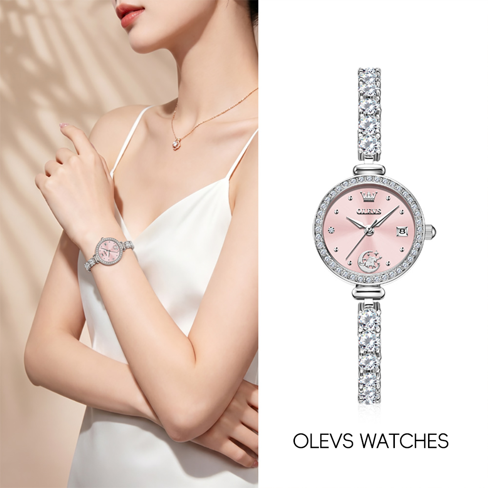 OLEVS 2998 Brand Original Auth - Jewelry With Watches 评论和价格
