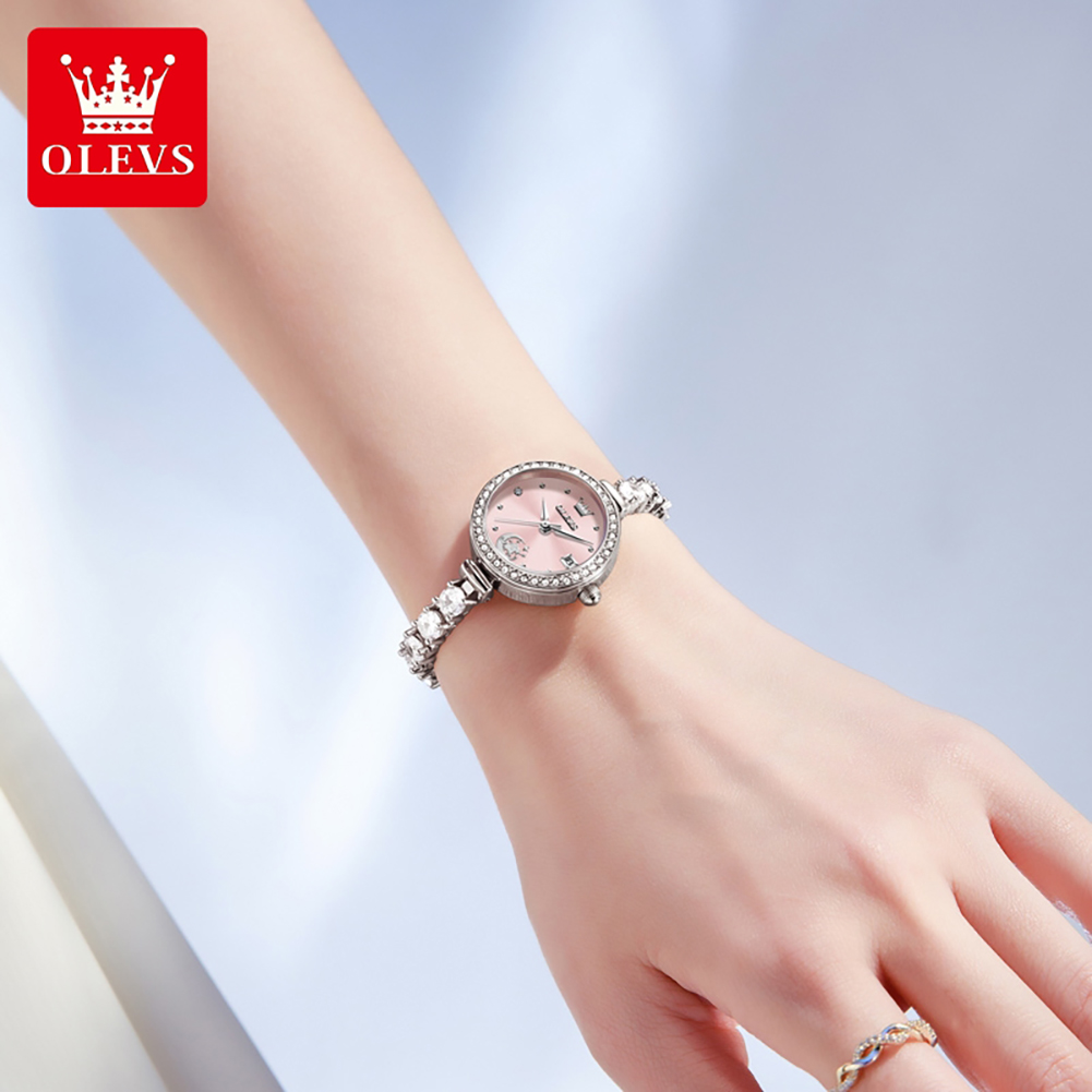 OLEVS 2998 Brand Original Auth - Jewelry With Watches 评论和价格