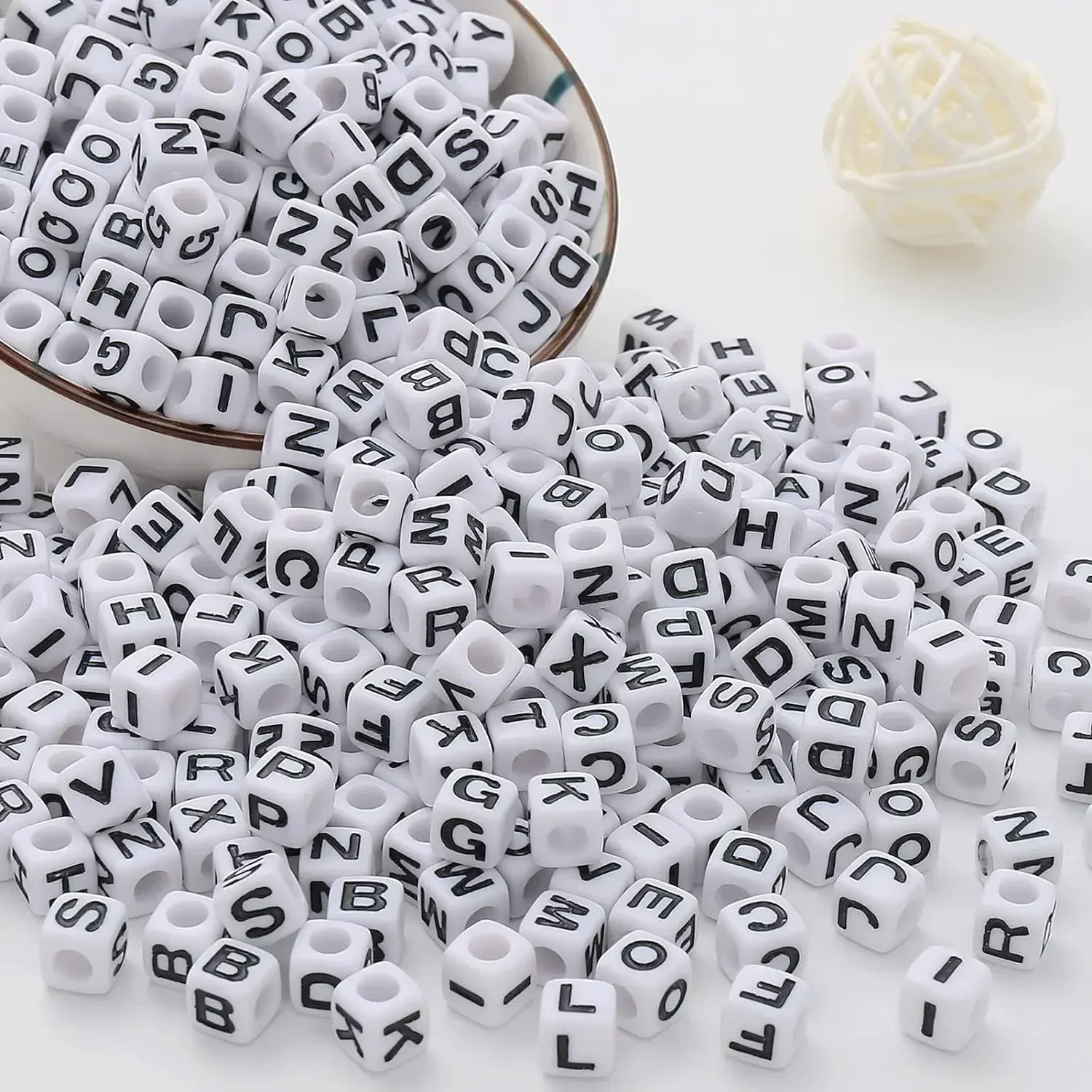 100/200/300/500Pcs Acrylic Let - Jewelry Quotes 评论和价格