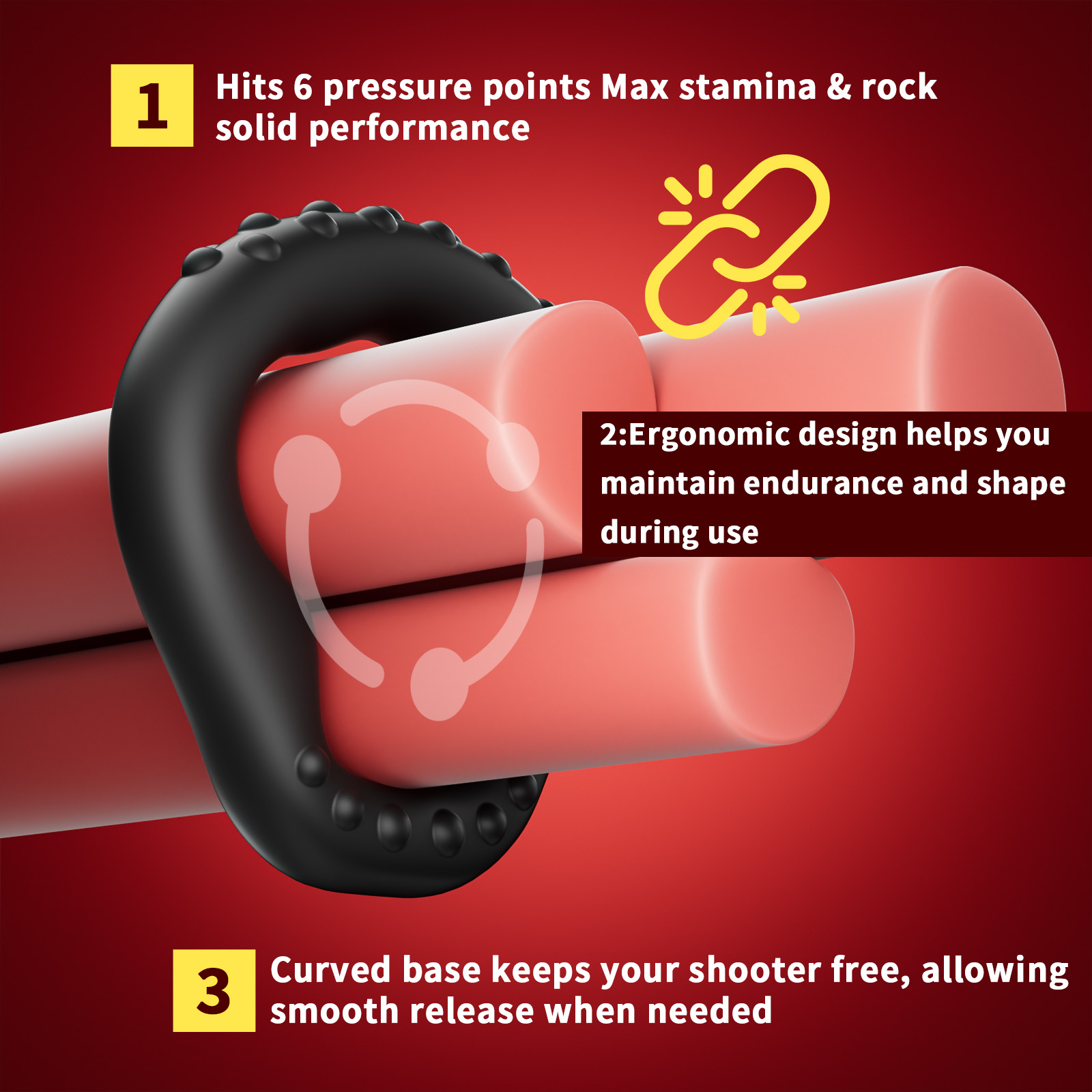 KUSHOR 8 PCS Silicone Penis Ri - Couple Ring Set 评论和价格