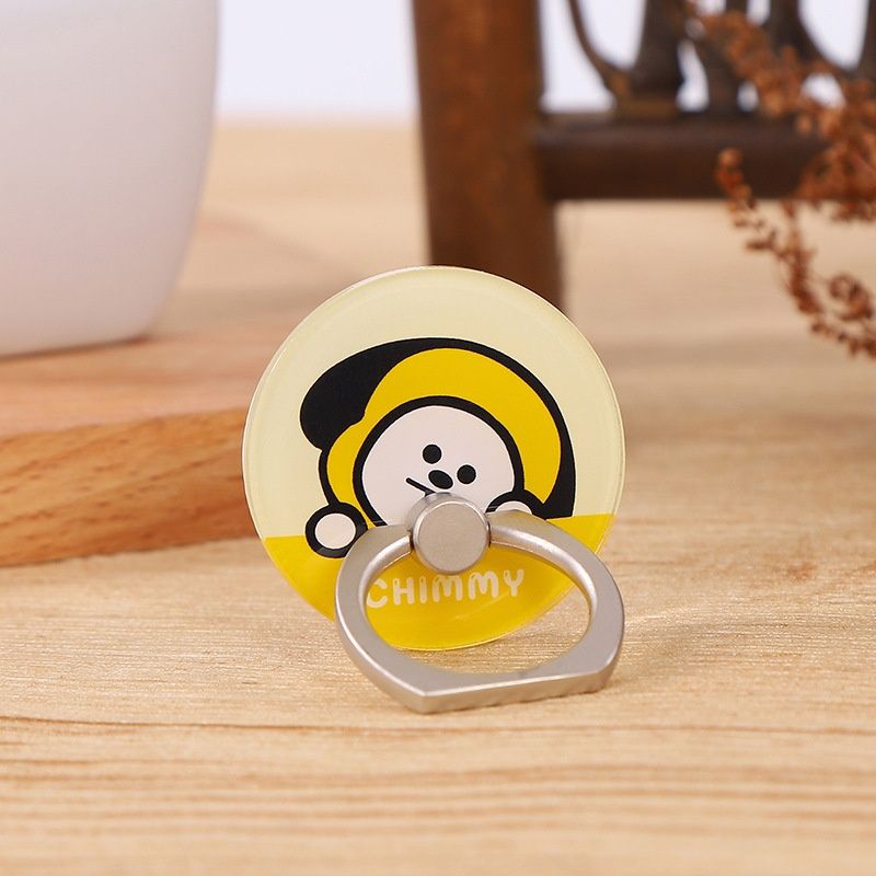 BT21 cartoon cute strong adhes - Couple Ring Set 评论和价格