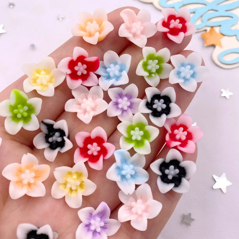 50pcs Resin 13mm Colorful 3D M - Paradise Jewelry & Watches Dolphin Mall 评论和价格