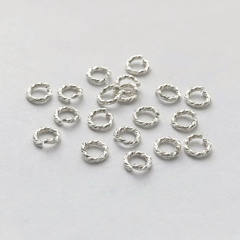 925 Sterling Silver Twist Jump - Sterling Silver Ring 评论和价格
