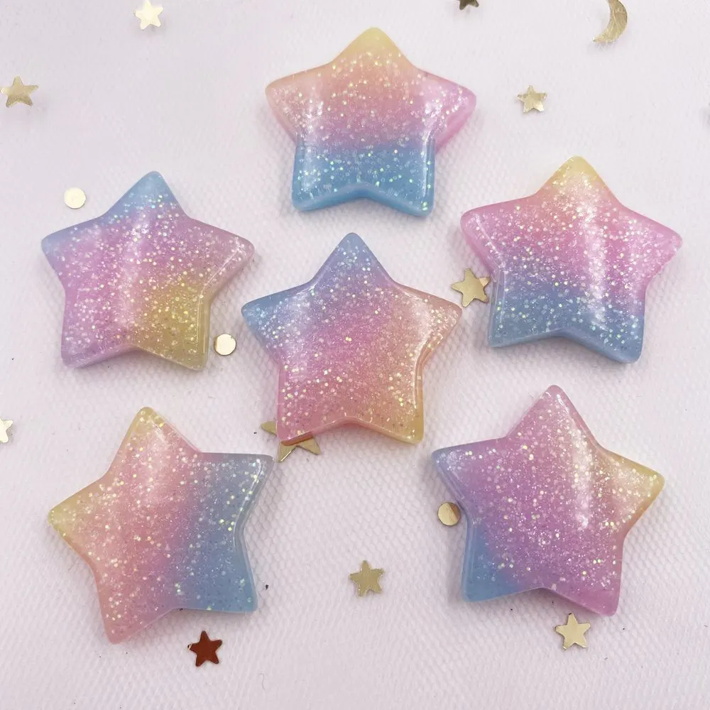10PCS Glitter Kawaii Resin Col - Paradise Jewelry & Watches Dolphin Mall 评论和价格