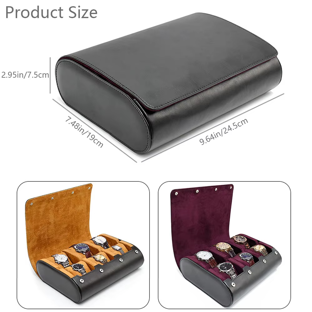 Watch Travel Case for Men Wome - Jewelry With Watches 评论和价格
