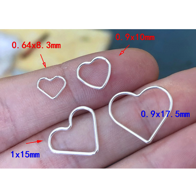 925 Sterling Silver Heart Jump - Sterling Silver Ring 评论和价格