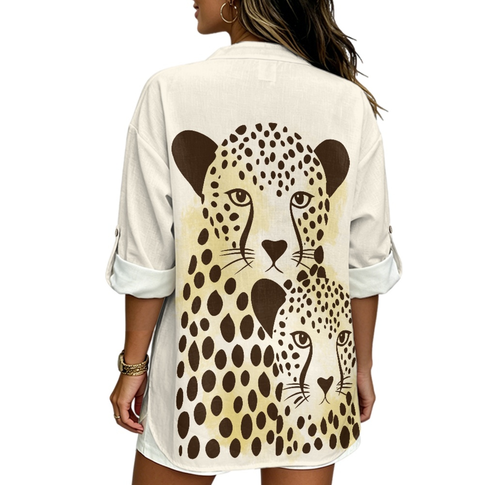 PENSTROLL Leopard Print Linen  - S&S Watches & Jewelry Ho Chi Minh 评论和价格
