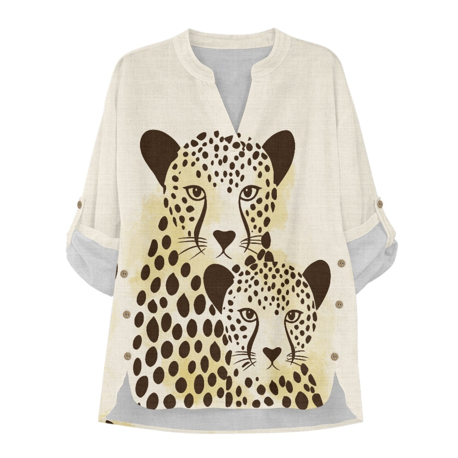 PENSTROLL Leopard Print Linen  - S&S Watches & Jewelry Ho Chi Minh 评论和价格