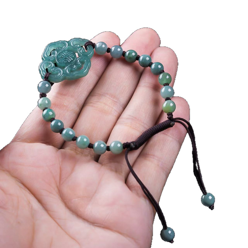 Natural Jadeite A-grade Bracel - Jewelry & Watches Sp Z Oo Opinie 评论和价格
