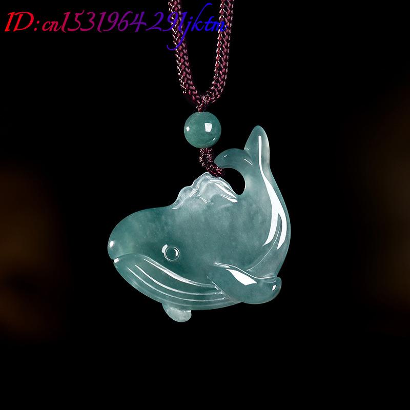 Natural Burmese Jadeite Whale  - Jewelry & Watches Sp Z Oo Opinie 评论和价格