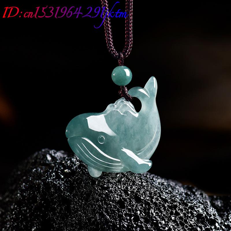 Natural Burmese Jadeite Whale  - Jewelry & Watches Sp Z Oo Opinie 评论和价格