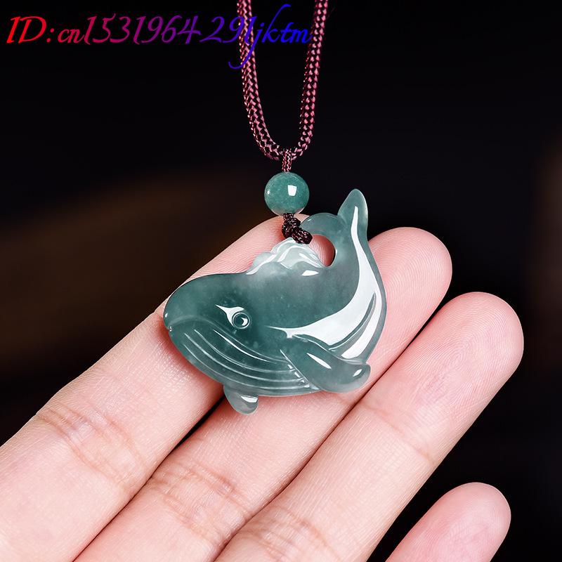 Natural Burmese Jadeite Whale  - Jewelry & Watches Sp Z Oo Opinie 评论和价格