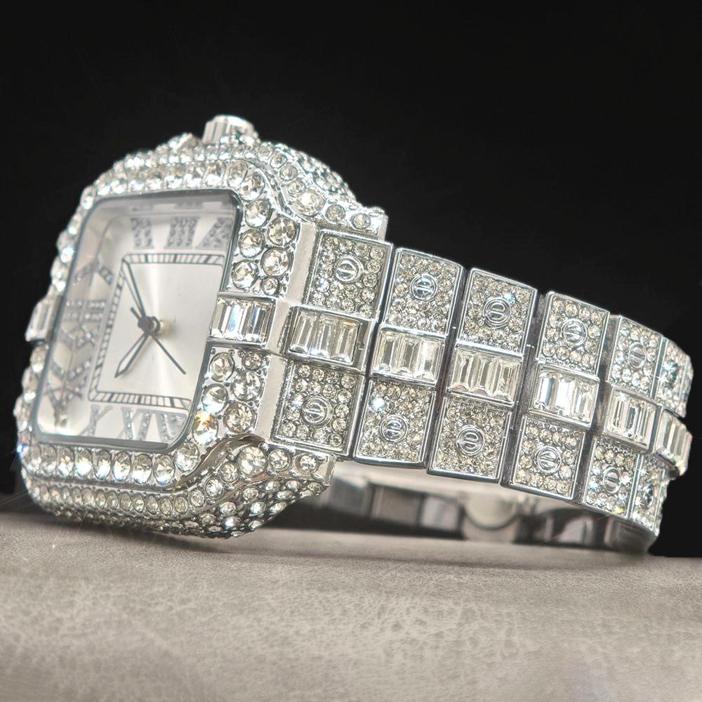 Luxury Diamond Watch For Men B - Jewelry And Watches Luxury Brand 评论和价格