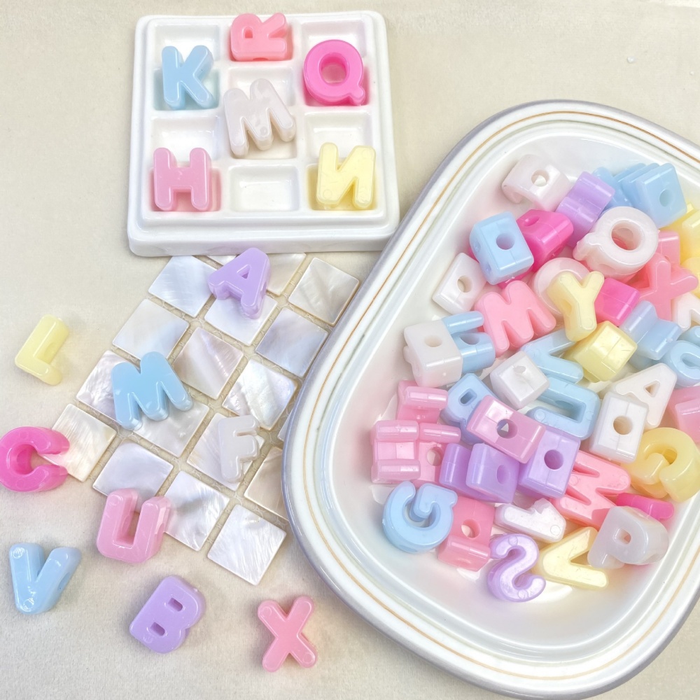 10/50/100PCS 14-20mm Acrylic L - Jewelry Quotes 评论和价格