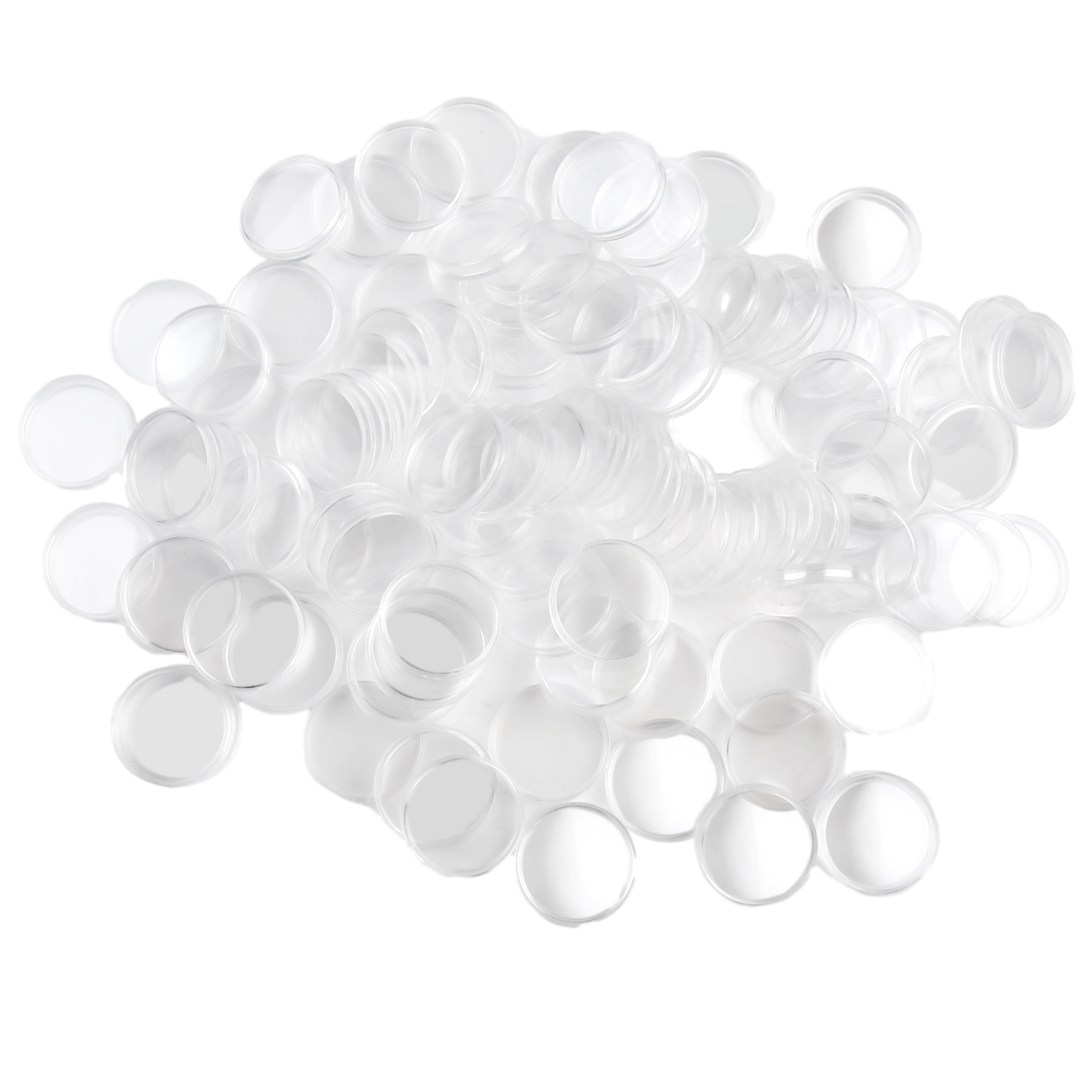 100 Clear Plastic Coin Capsule - Collectors Coins Jewelry & Watches Of Smithtown 评论和价格