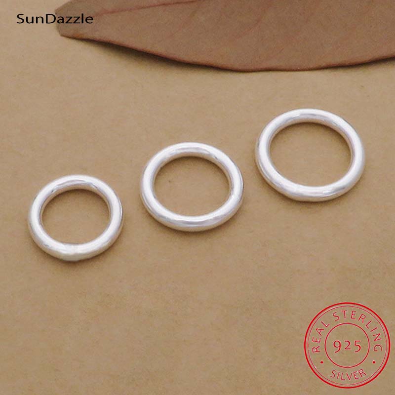 10pcs Genuine Real Pure Solid  - Sterling Silver Ring 评论和价格