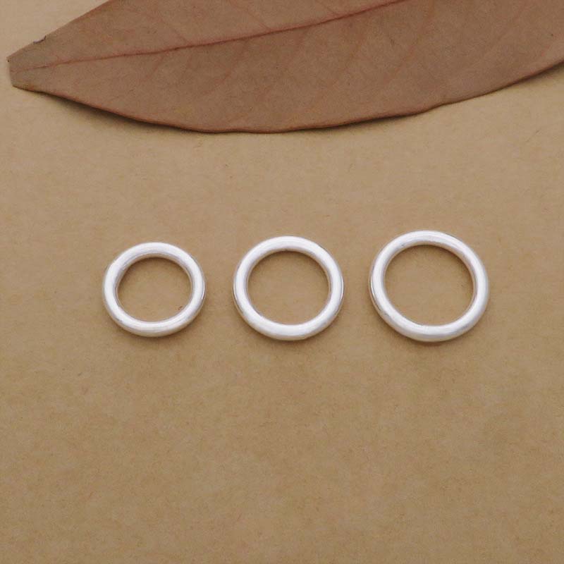 10pcs Genuine Real Pure Solid  - Sterling Silver Ring 评论和价格