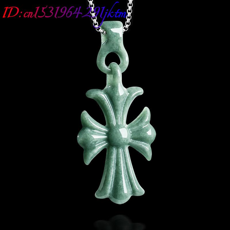 Natural Burmese Jadeite Cross  - Jewelry & Watches Sp Z Oo Opinie 评论和价格