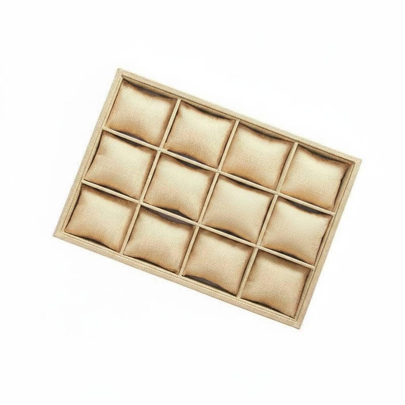 Fabric Jewelry Holder Open Top - Jewelry With Watches 评论和价格