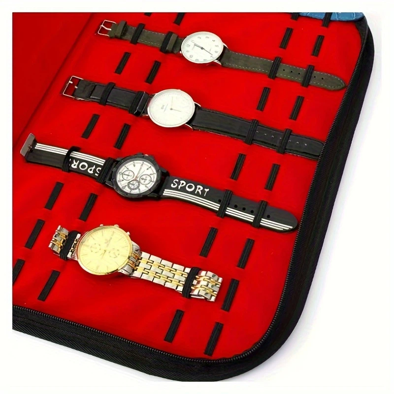 20 Slots Watch Storage Bag Con - Jewelry With Watches 评论和价格