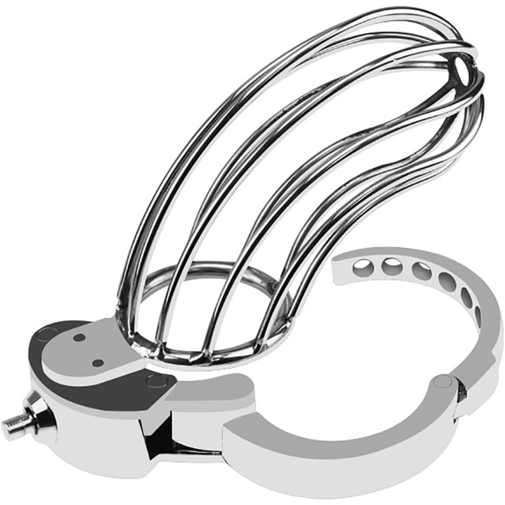 Push Lock Adjustable Chastity  - Couple Ring Set 评论和价格