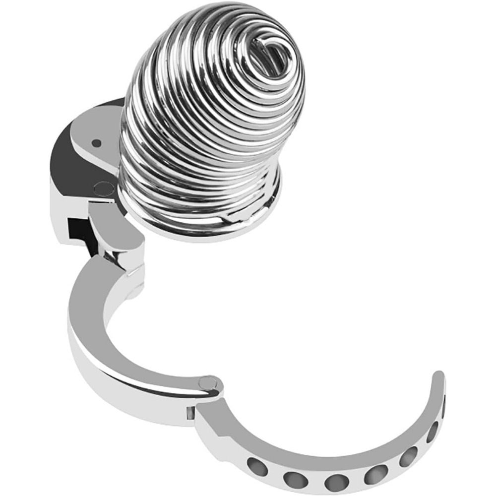 Push Lock Adjustable Chastity  - Couple Ring Set 评论和价格