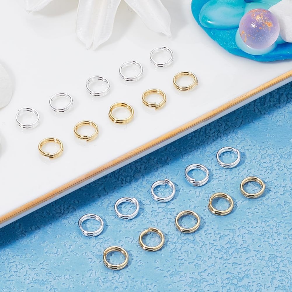 1 Box 80Pcs Split Jump Ring 24 - Sterling Silver Ring 评论和价格