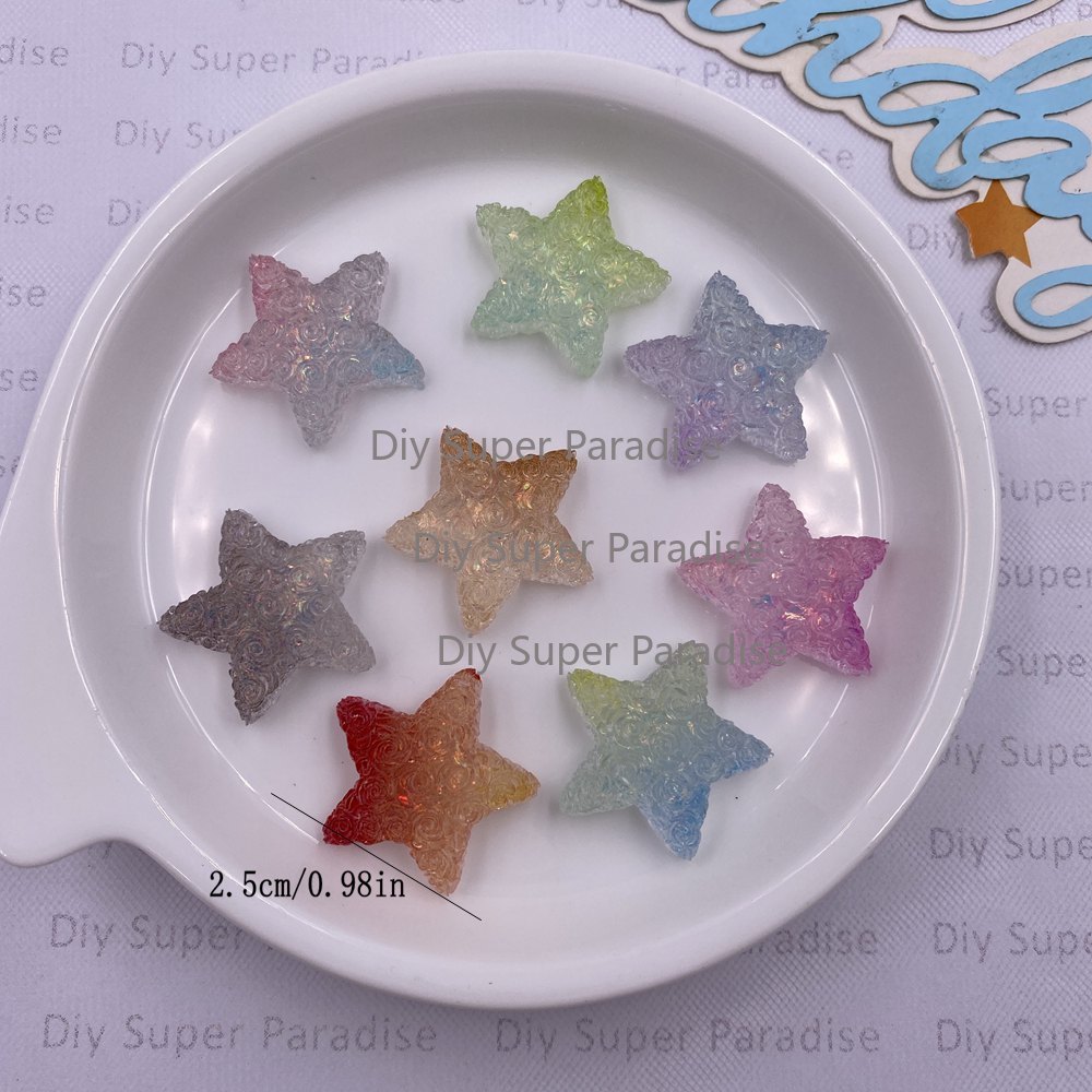 10PCS Resin Clear Candy Color  - Paradise Jewelry & Watches Dolphin Mall 评论和价格