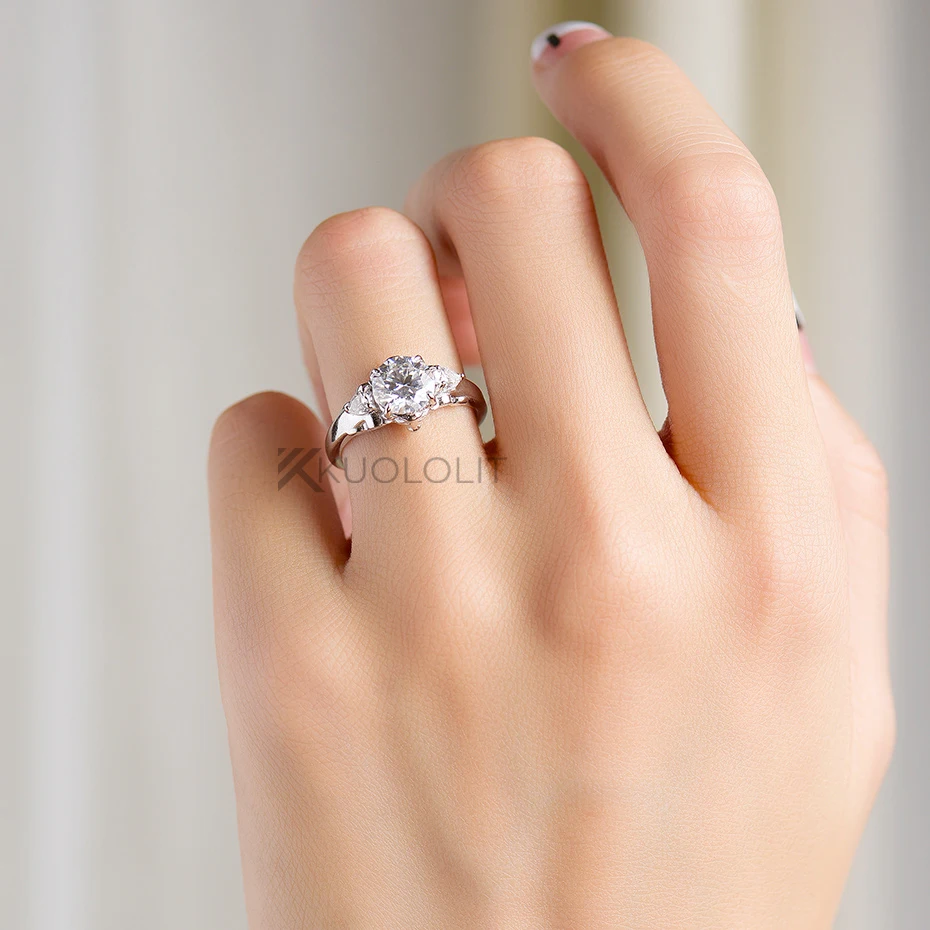 7.5MM Round D VVS1 Lion Solita - Sterling Silver Ring 评论和价格