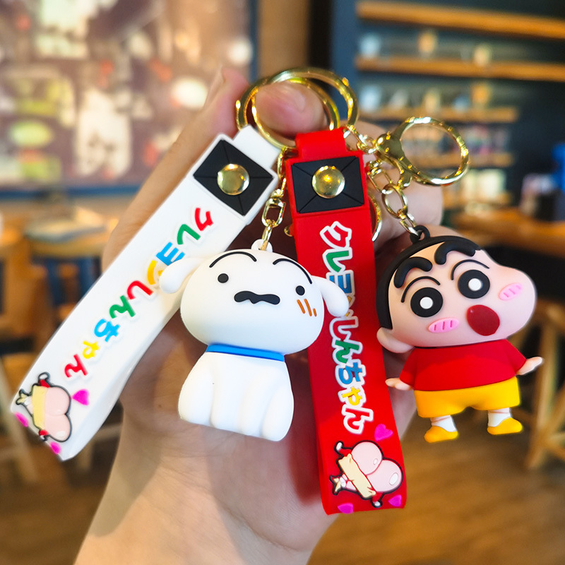 New cartoon cute wax Shin-chan - Couple Ring Set 评论和价格
