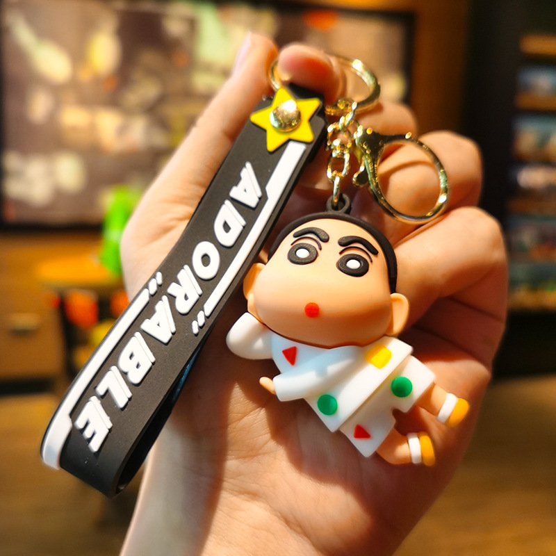 New cartoon cute wax Shin-chan - Couple Ring Set 评论和价格