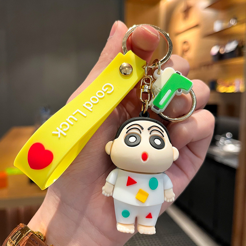New cartoon cute wax Shin-chan - Couple Ring Set 评论和价格