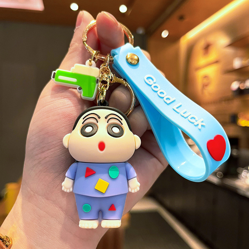 New cartoon cute wax Shin-chan - Couple Ring Set 评论和价格