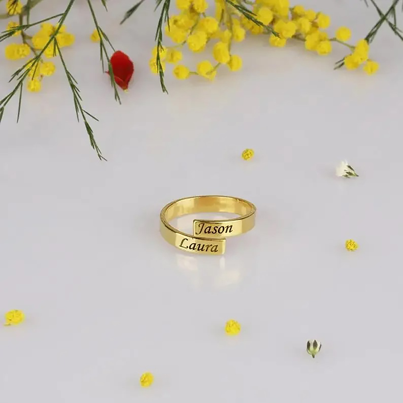 Stainless Steel Dating Ring Wo - Couple Ring Set 评论和价格