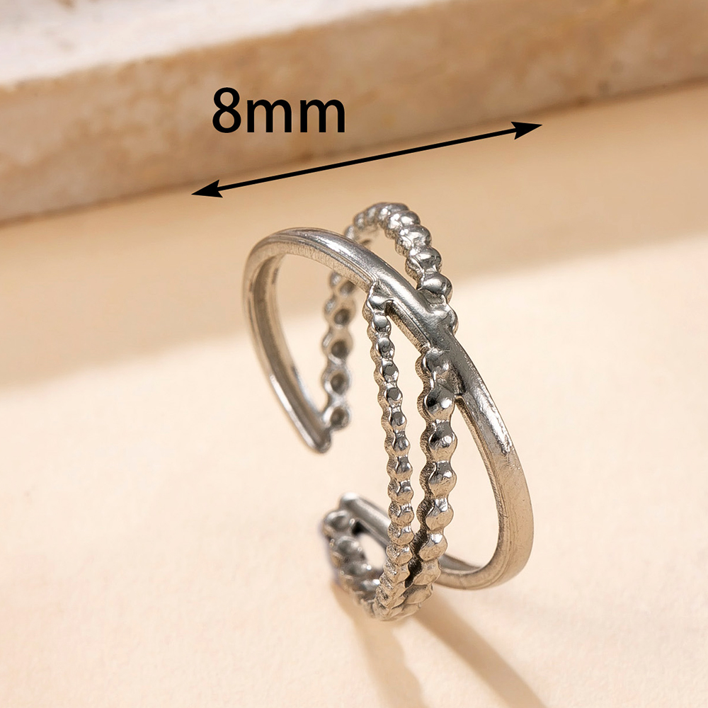 Stainless Steel Rings for Wome - Couple Ring Set 评论和价格
