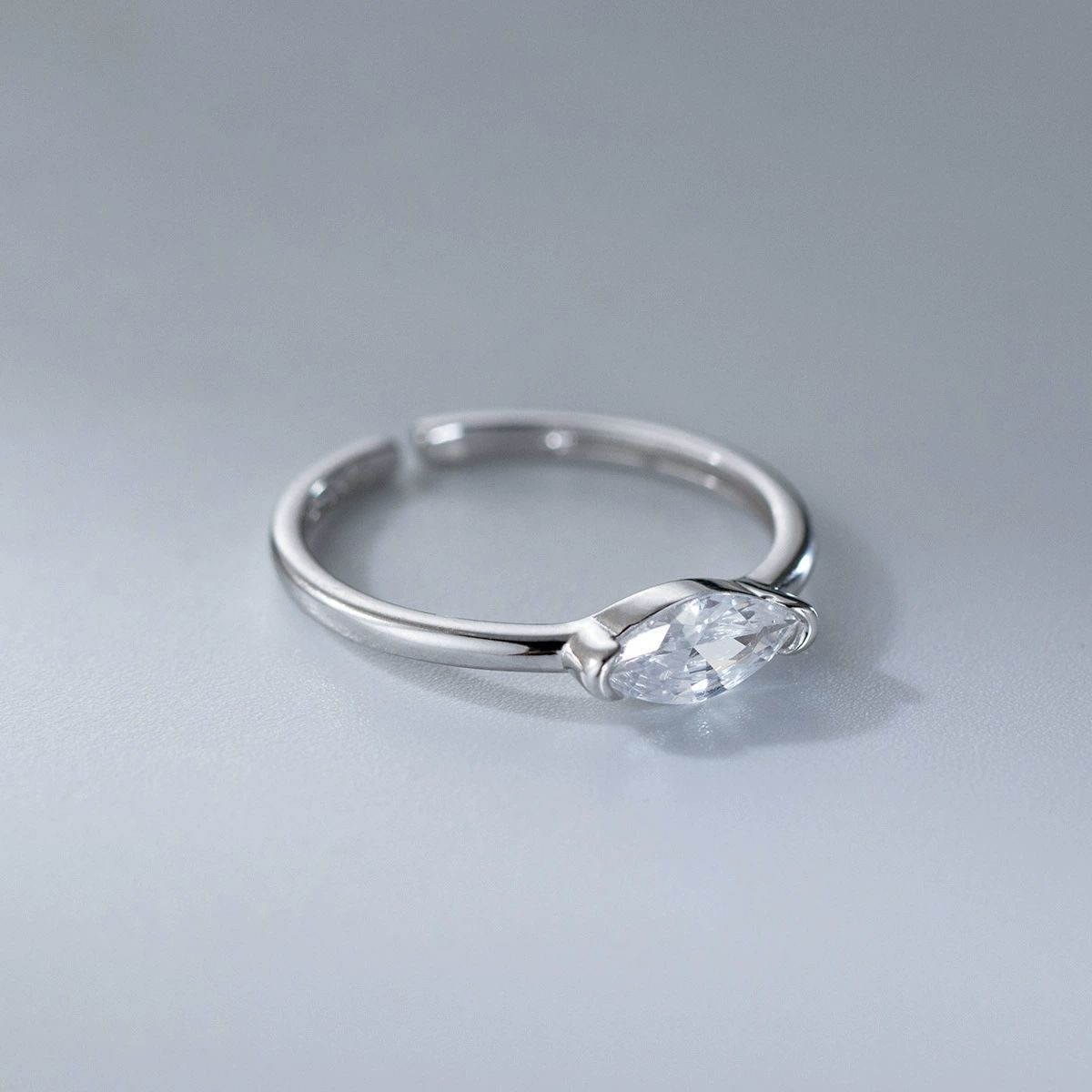 925 Sterling Silver Rings For  - Statement Cocktail Ring 评论和价格
