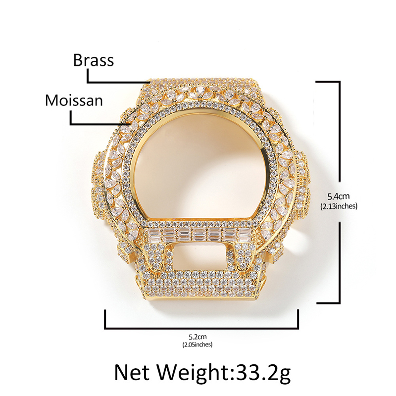 Hip Hop Bling Iced Out Watch C - Jewelry Watches Men 评论和价格