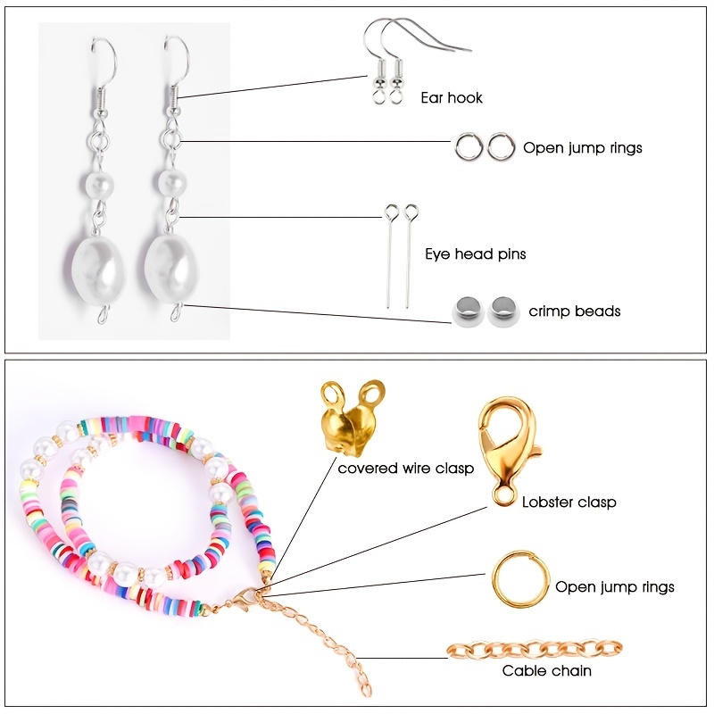 1420pcs 1box Jewelry Findings  - Jewelry Repair & Watches Reviews 评论和价格