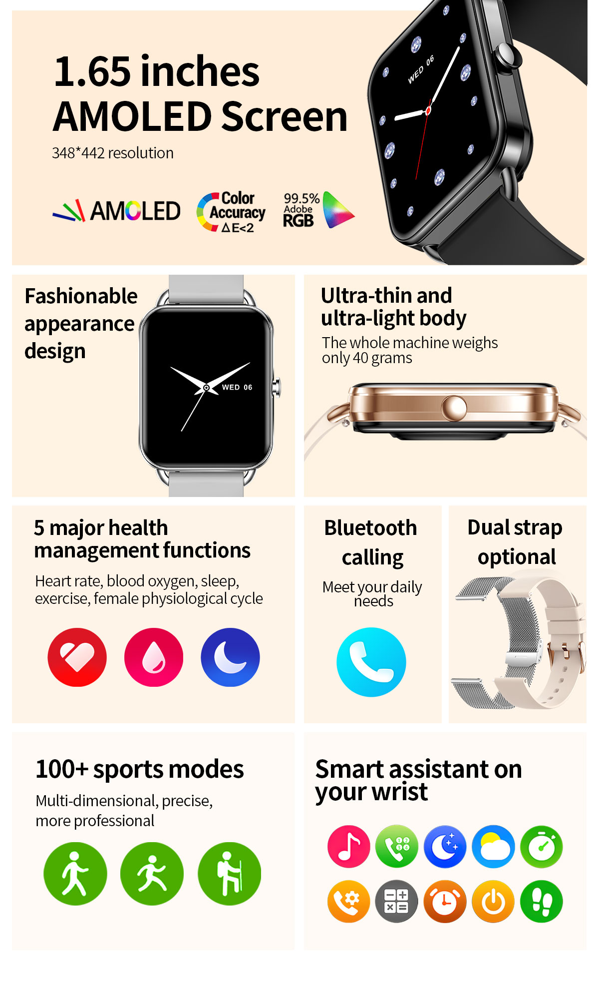 2024 Smart Watch Android Phone - Italian Jewelry Watches 评论和价格